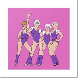 Golden Girls Granny Aerobic Club Posters and Art